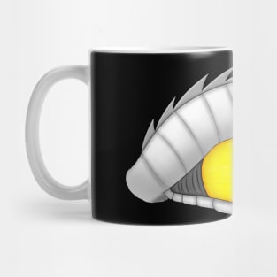 Dragons Eyes Grey/Yellow Mug